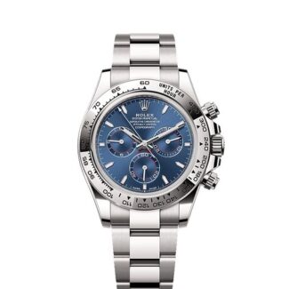 Rolex Daytona fond bleu