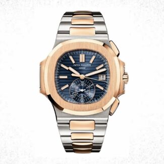 Patek Philippe two tone rose gold 5980